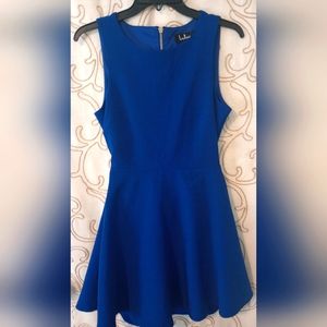 Lulus flare mini dress. Size Small